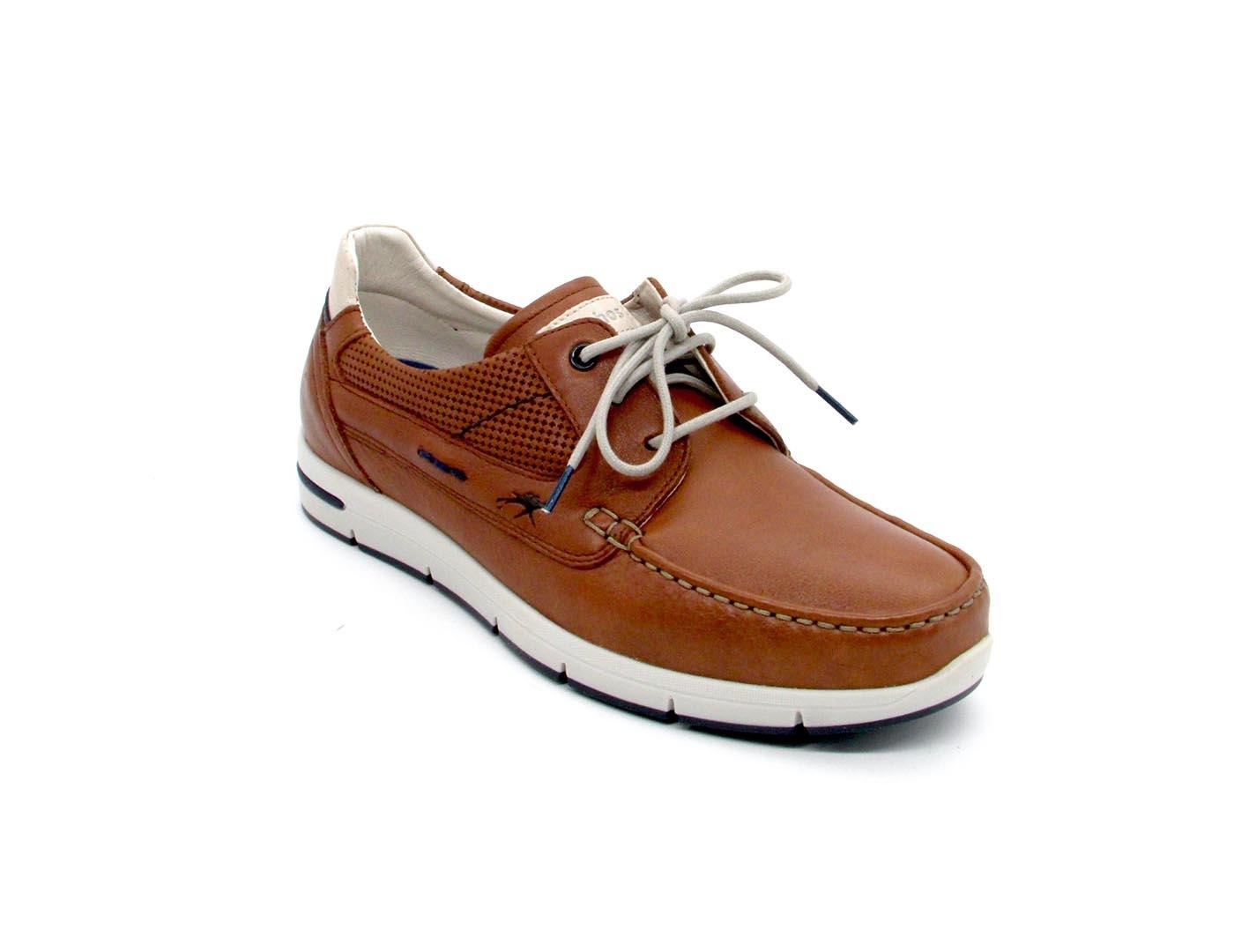 Zapato Fluchos F1695 de color cuero para hombre