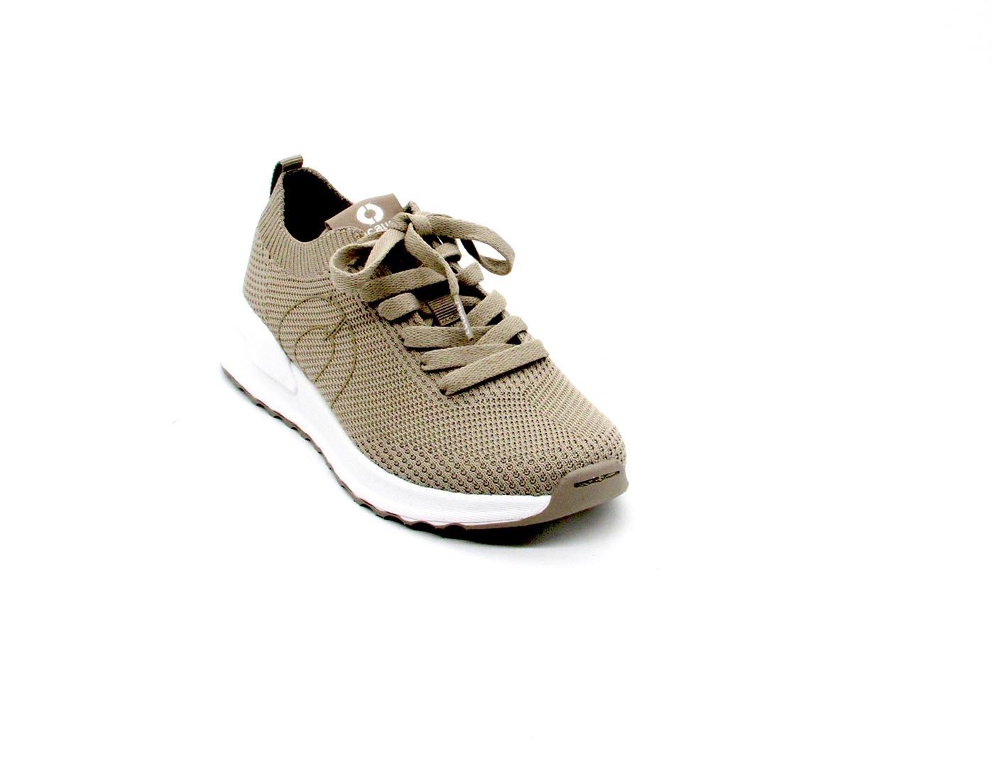 Zapatilla Ecoalf CONDEKNITALF beige para mujer