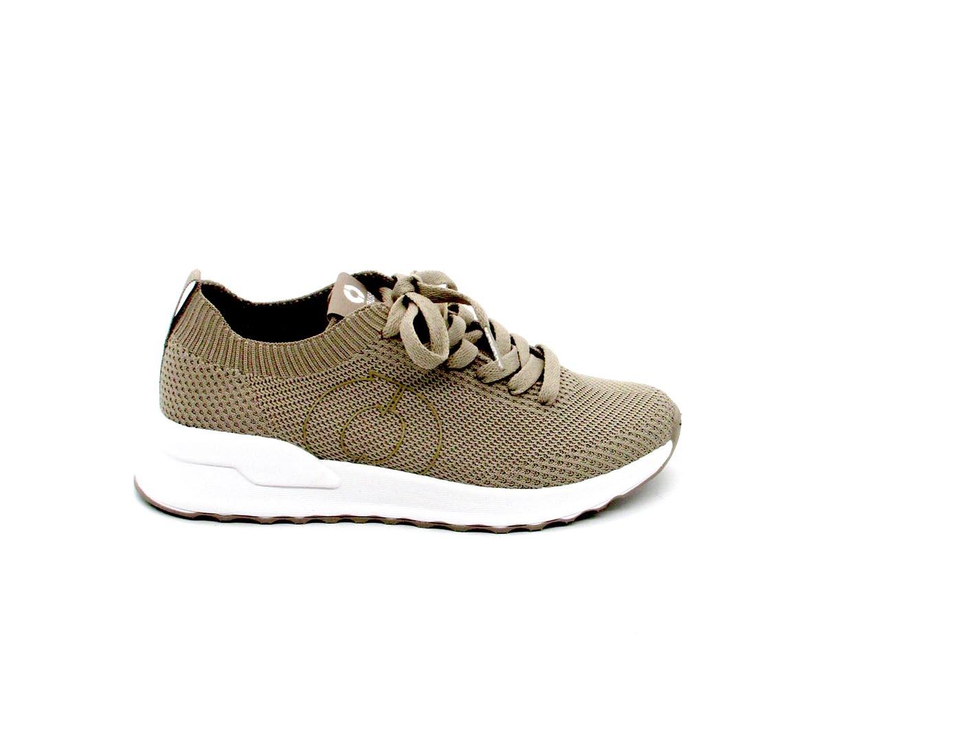 Zapatilla Ecoalf CONDEKNITALF beige para mujer