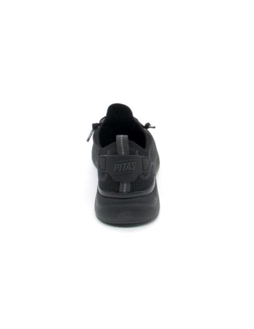 Zapatilla  Pitas CUE WOMAN negro para mujer