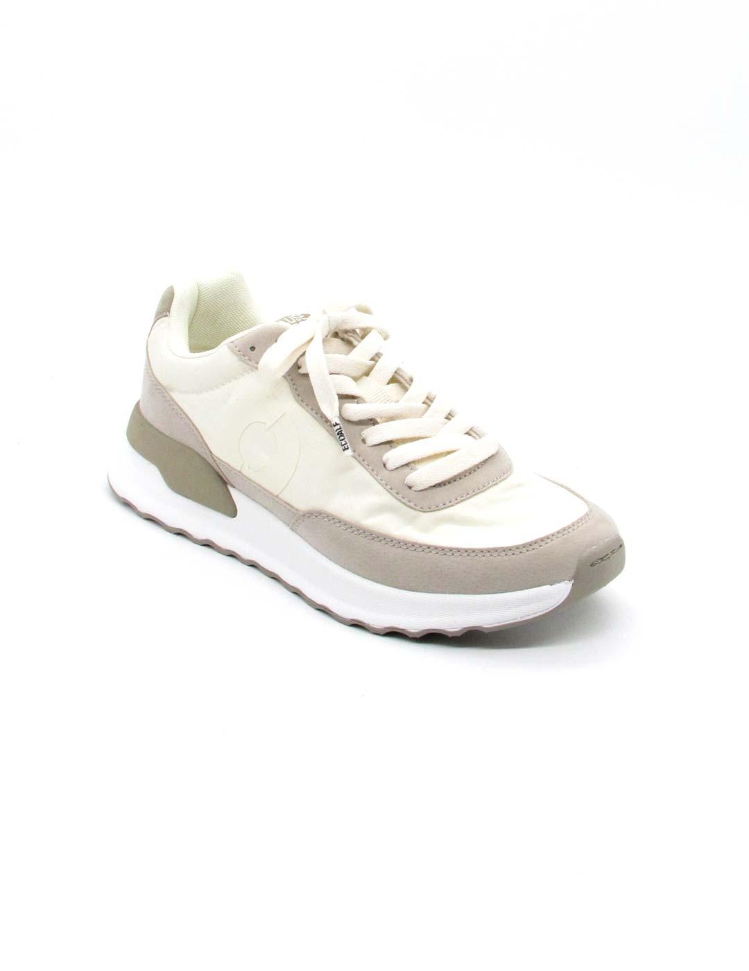 Zapatilla Ecoalf CONDEALF beige/blanco mujer