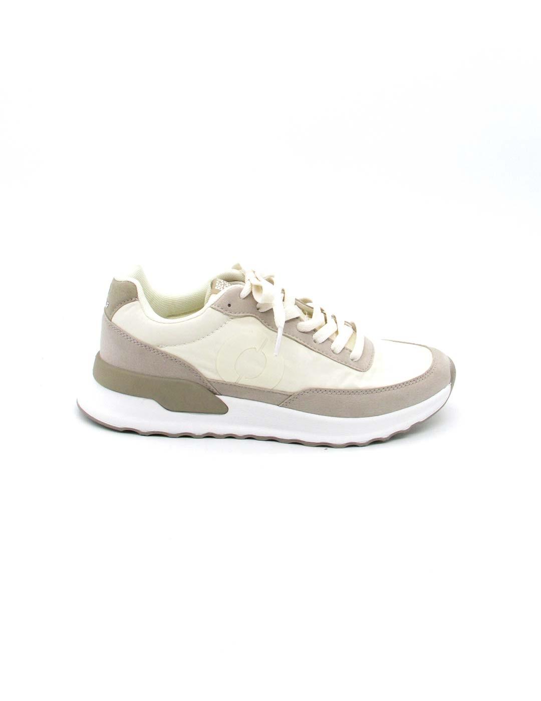 Zapatilla Ecoalf CONDEALF beige/blanco mujer