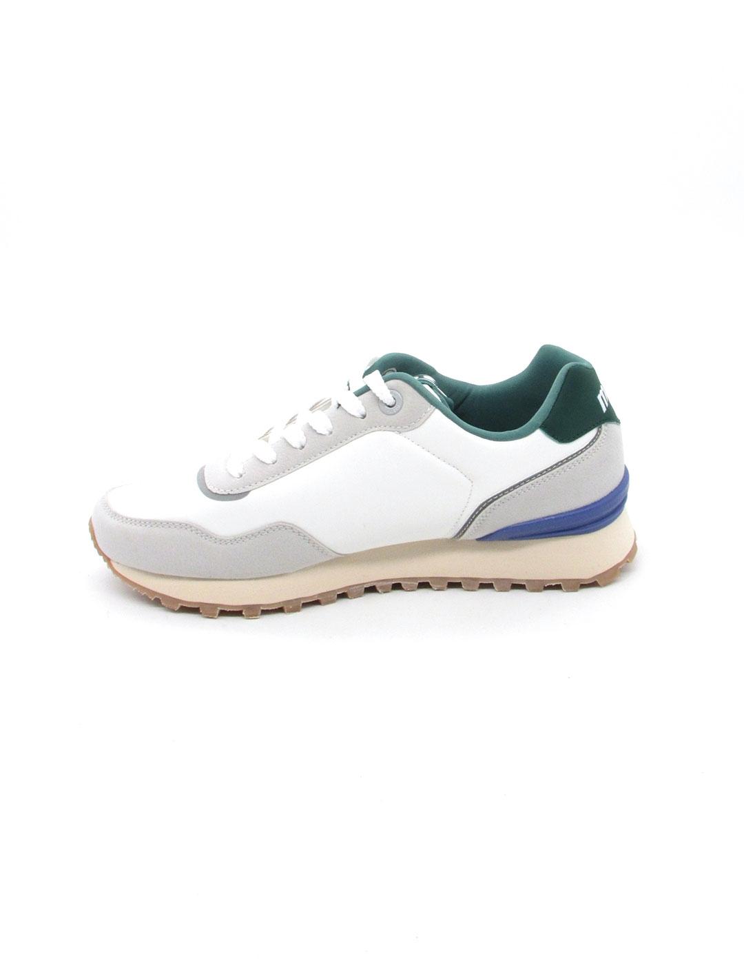 Zapatilla Mustang 84737 blanco para hombre