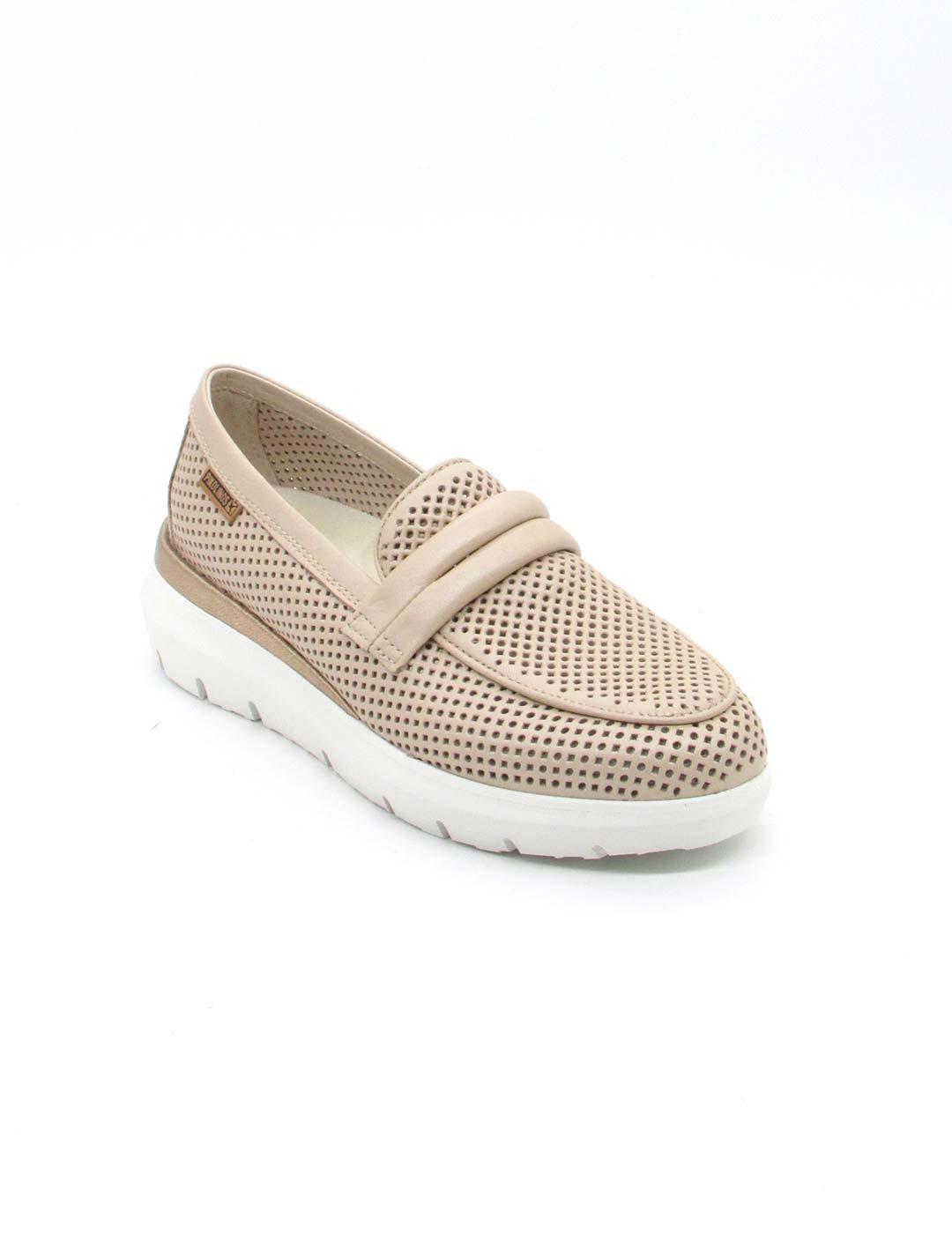 Mocasín Pikolinos RUEDA W2A-3862CP  marfil mujer