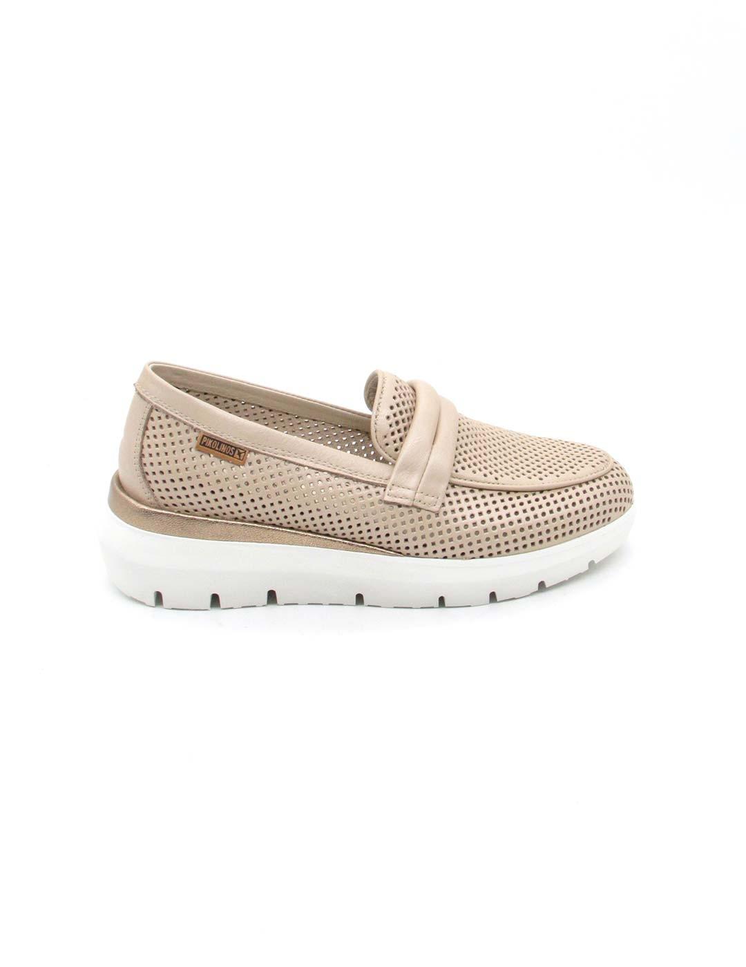 Mocasín Pikolinos RUEDA W2A-3862CP  marfil mujer