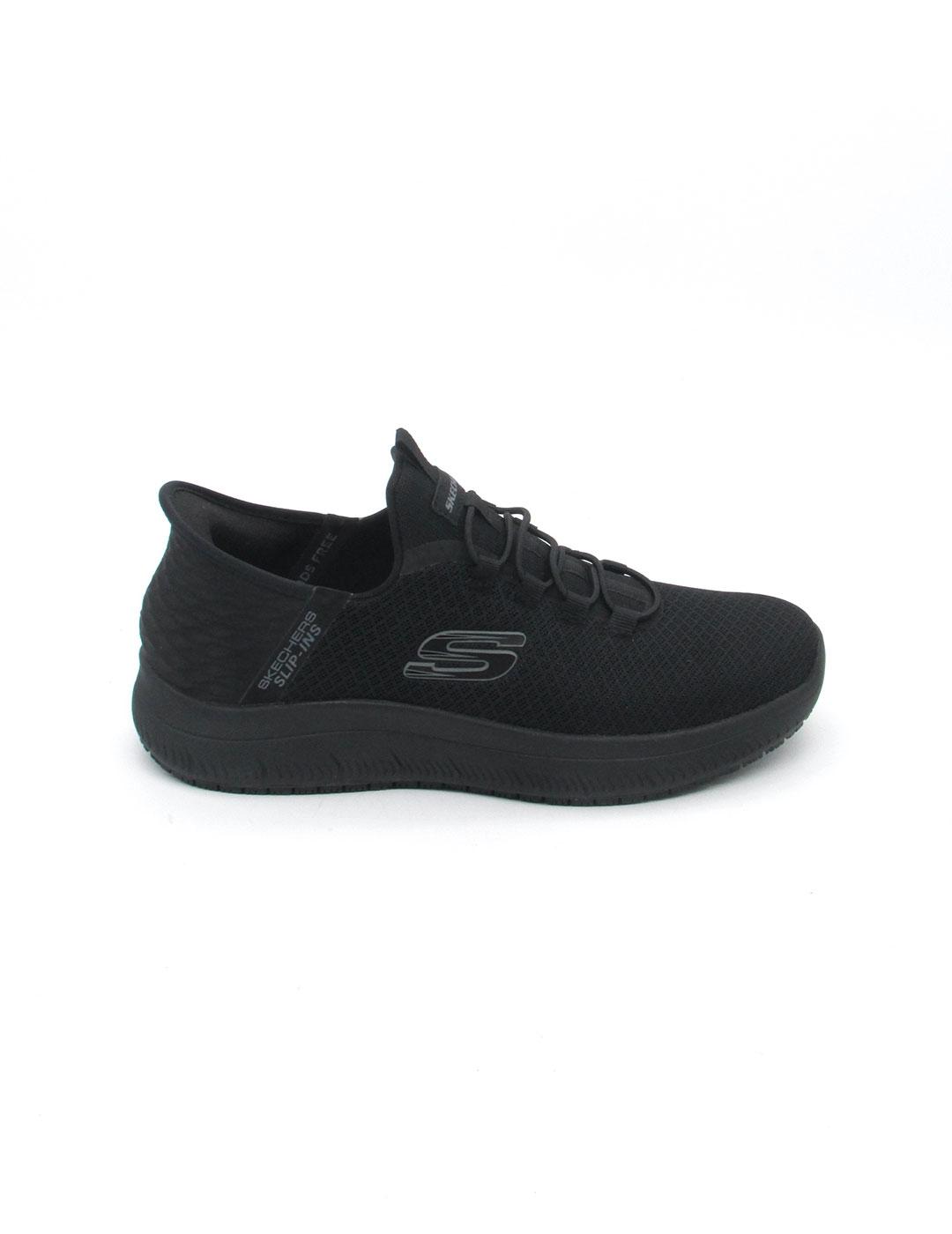 Zapatilla Skechers Slip-ins Work: Summits negro