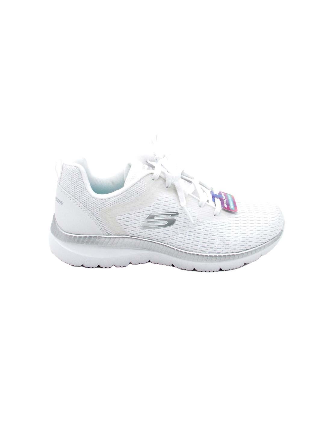 Zapatilla Skechers Bountiful - Quick Path blanco