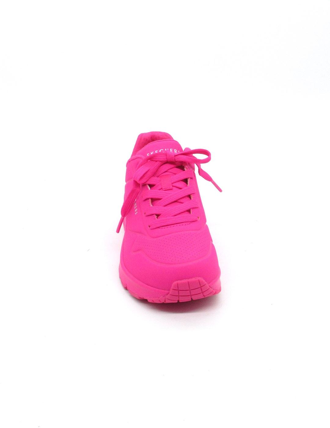 Zapatilla Skechers Uno - Night Shades rosa