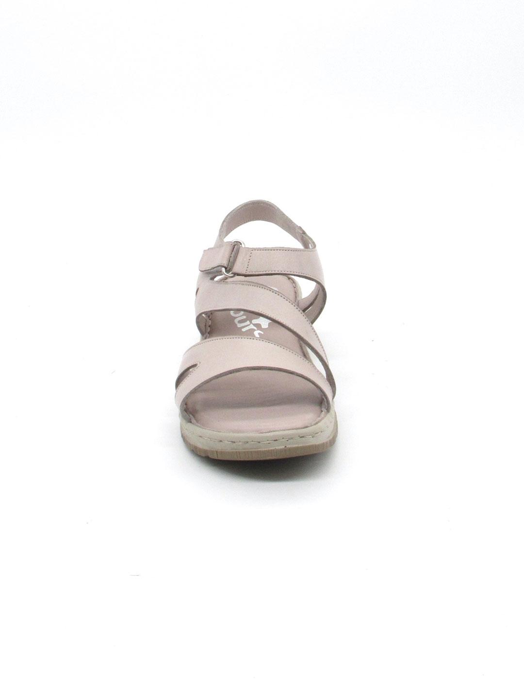 Sandalia 48 HORAS 414303/17 taupe para mujer