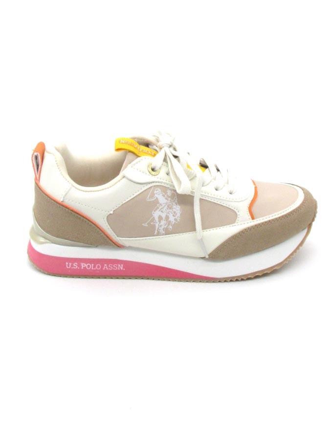 Zapatilla U.S.Polo FRISBY004-LBE-BEI01  beige