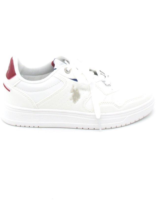 Zapatilla U.S.POLO KOSMO004-WHI-RED06 