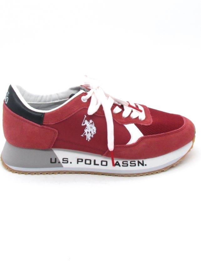Zapatilla U.S.POLO CLEEF006-RE002 rojo hombre
