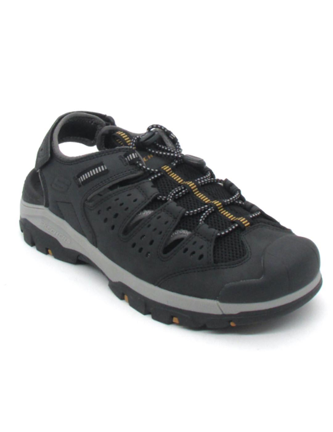 Sandalia Skechers 205113/BLK  negro para hombre