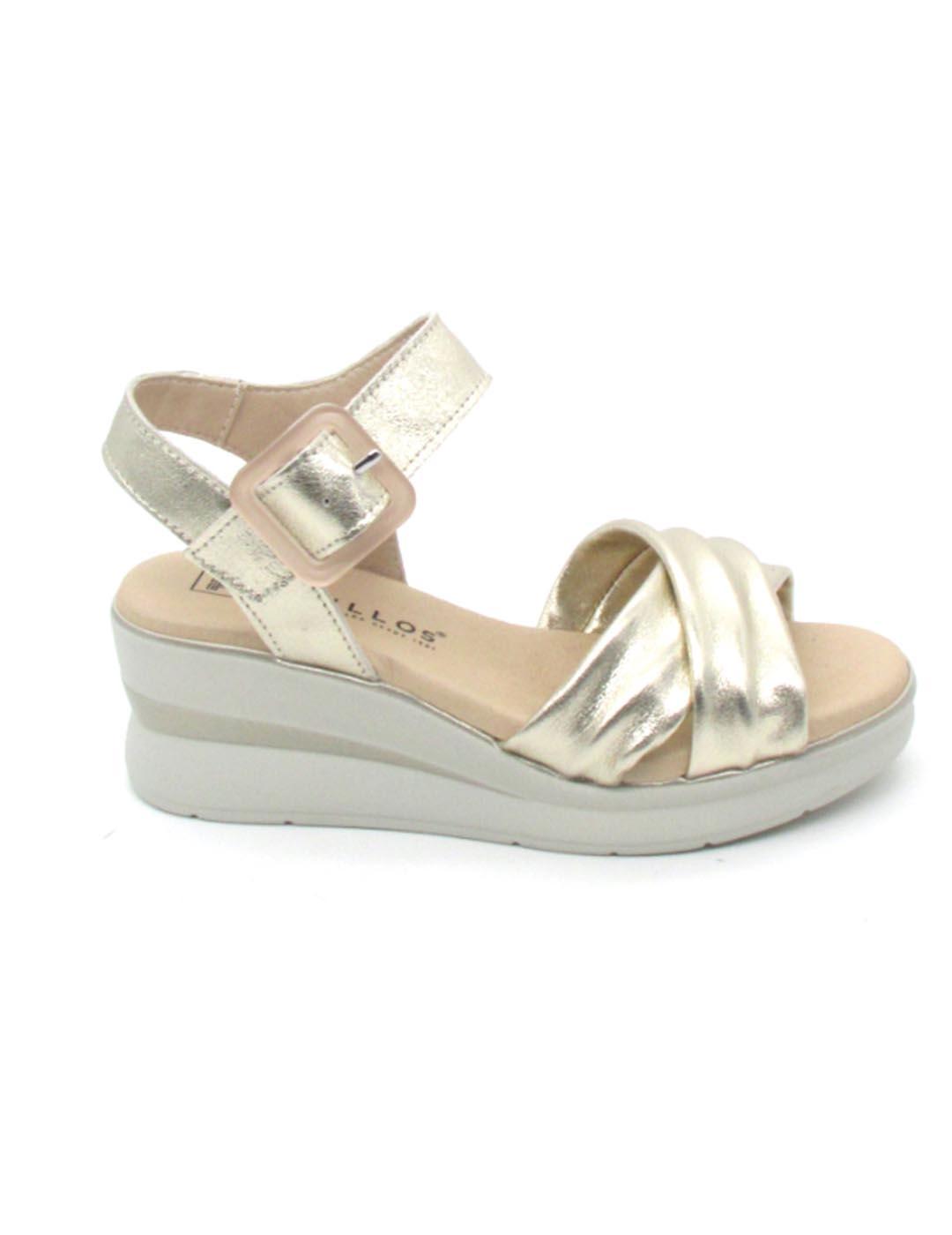 Sandalia Pitillos 5610 oro para mujer