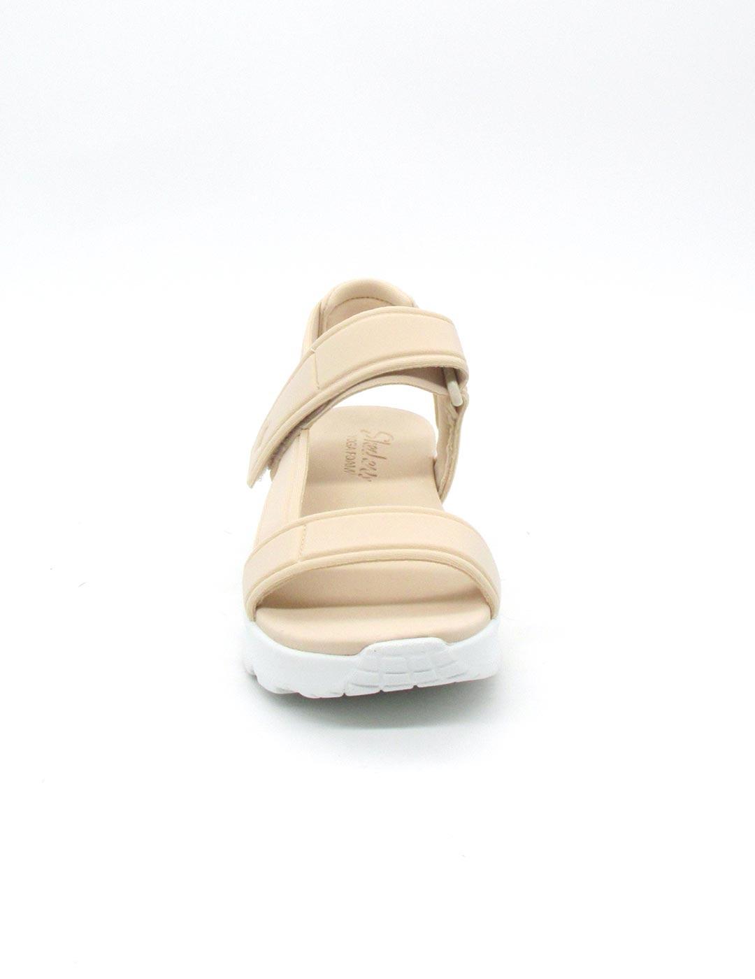 Sandalia Skechers 119813/NAT beige para mujer