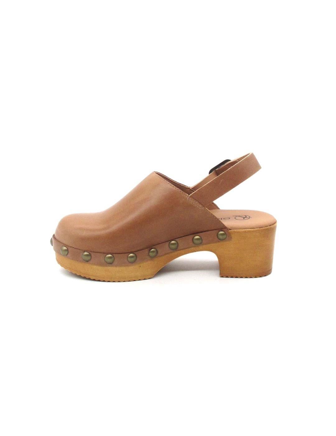 Zueco Diezdedos 7261702 cuero para mujer