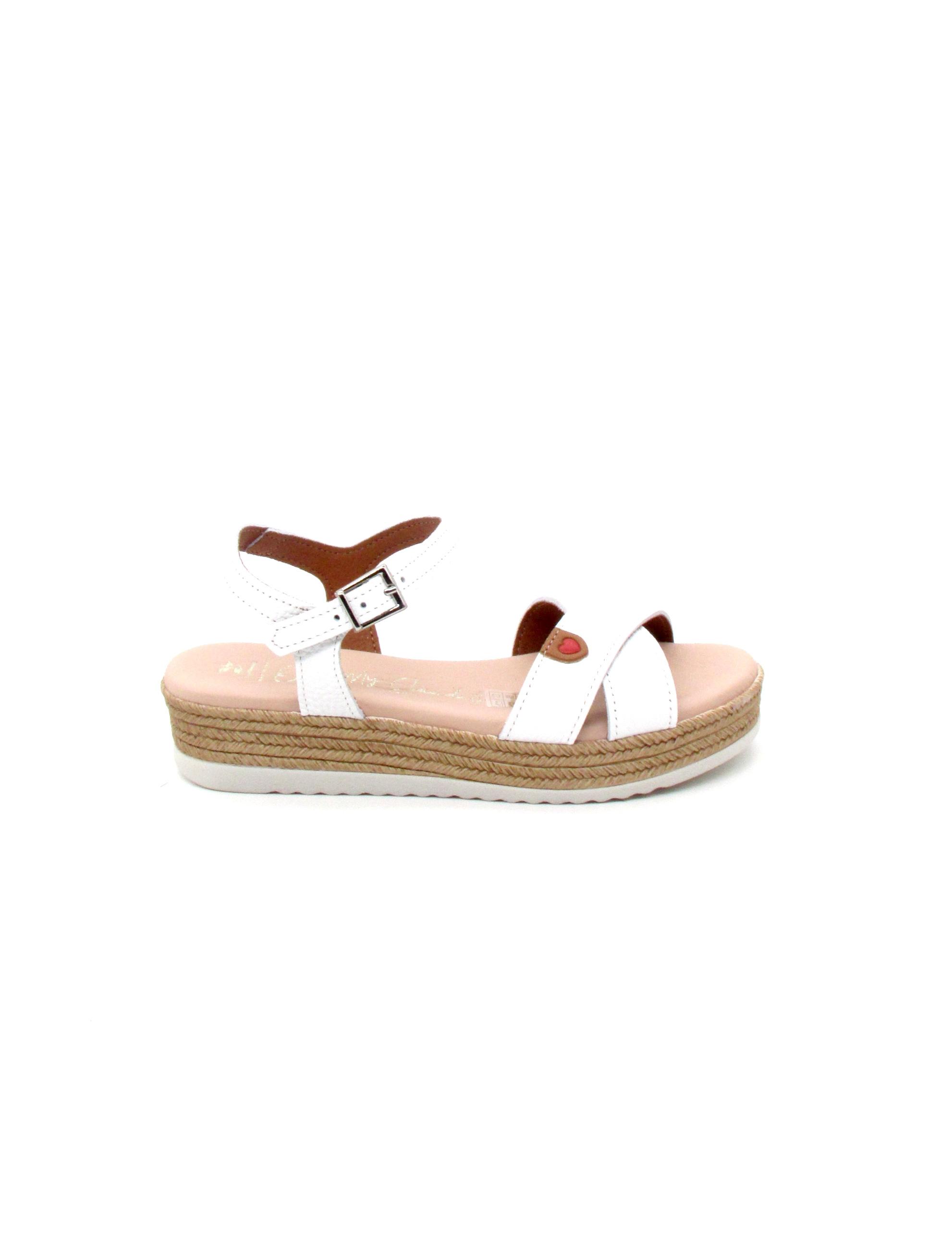 Sandalia Oh My Sandals 5530 blanco para mujer