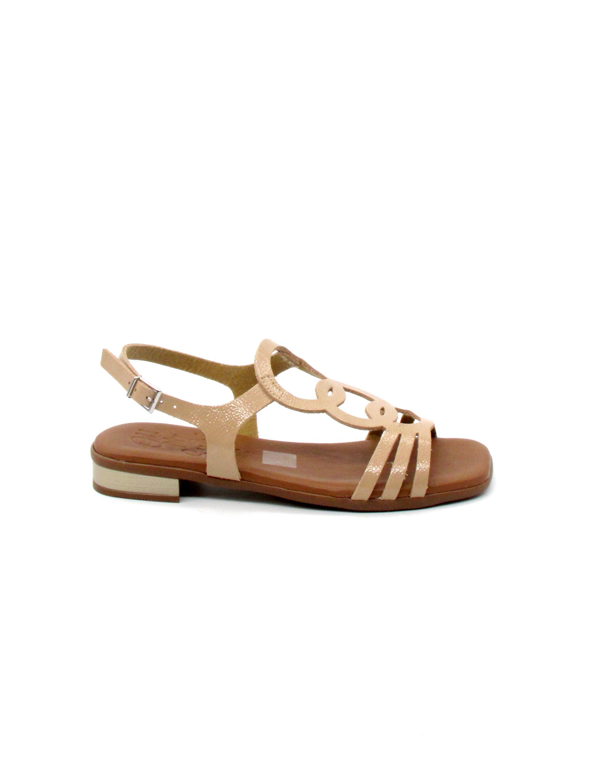Sandalia Oh My Sandals 5339 camel para mujer