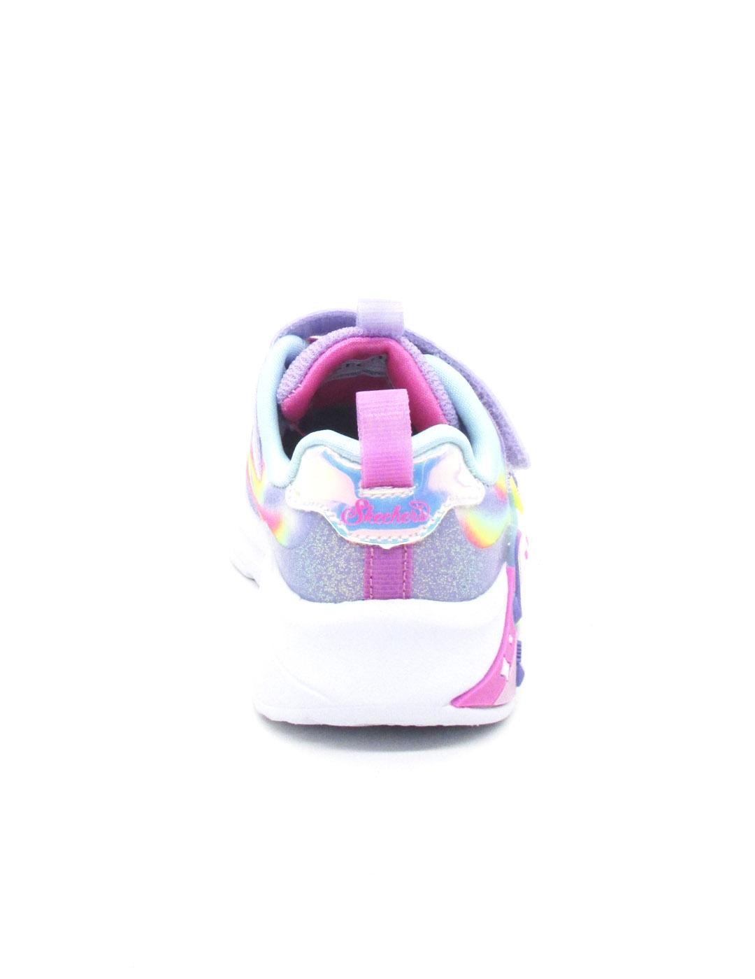 Zapatilla Skechers SLights Unicorn Chaser multicol