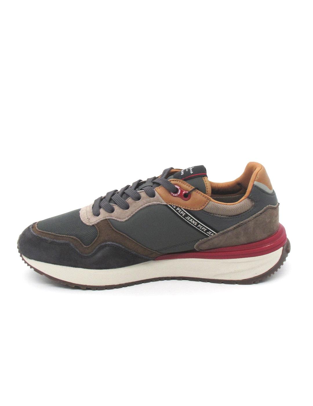 Zapatilla Pepe Jeans PMS60027 khaki para hombre