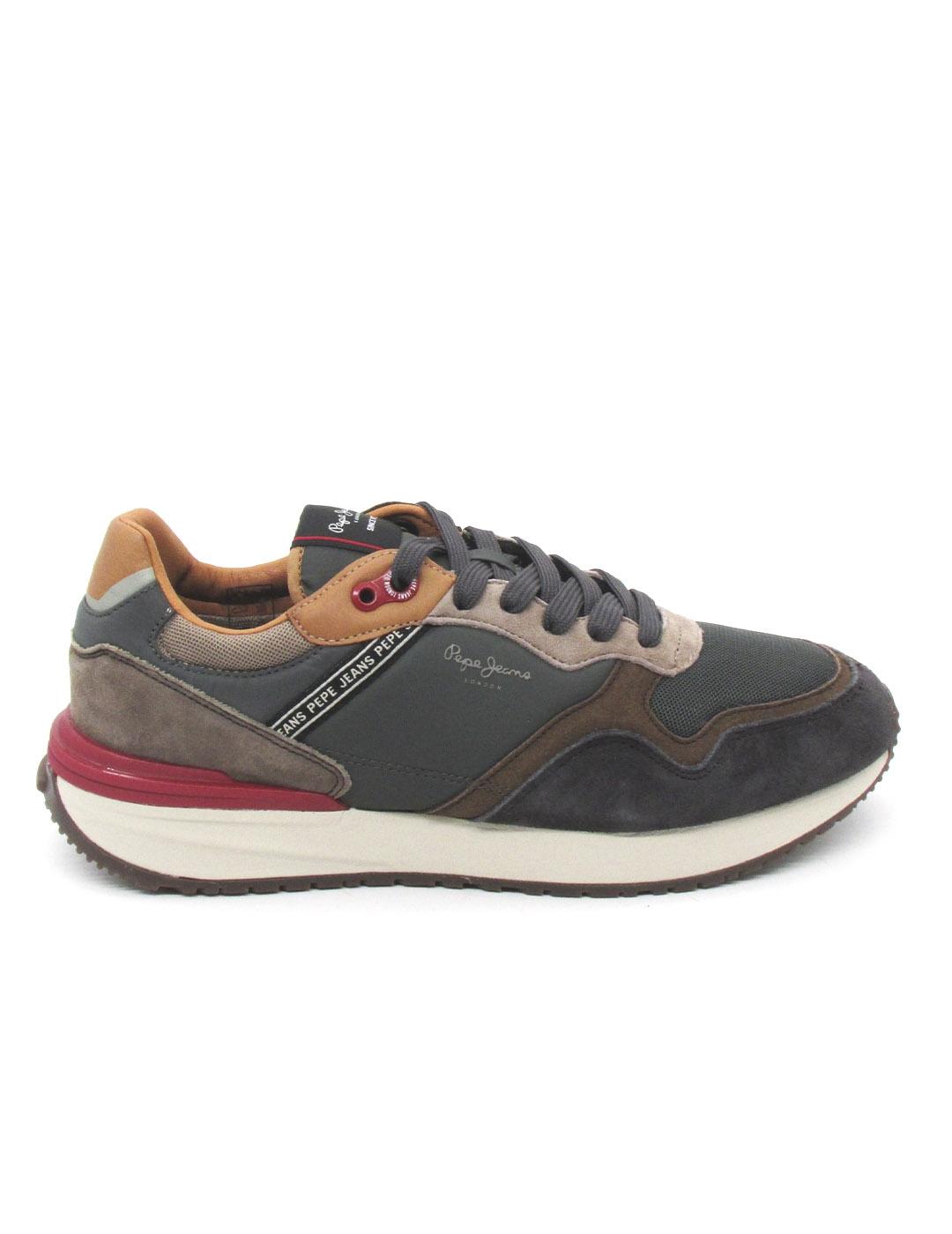 Zapatilla Pepe Jeans PMS60027 khaki para hombre