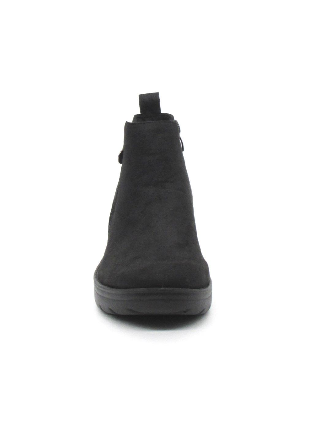 Botín Mysoft 24M740 negro para mujer