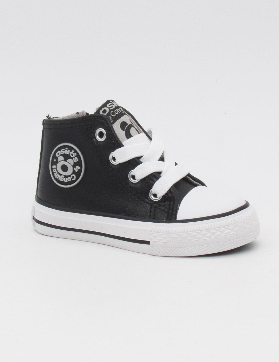 Zapatilla Osito 141030 negro unisex