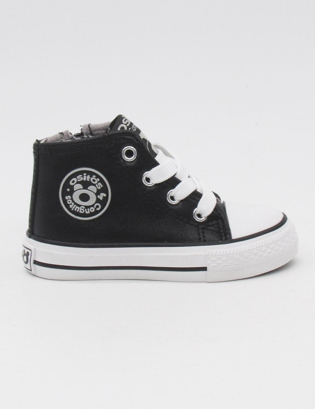 Zapatilla Osito 141030 negro unisex