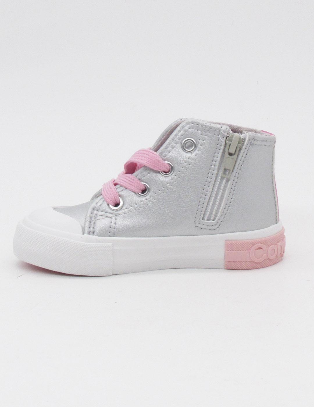Zapatilla Osito 127004 gris para niña