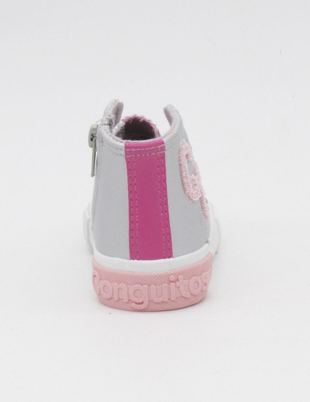 Zapatilla Osito 127004 gris para niña