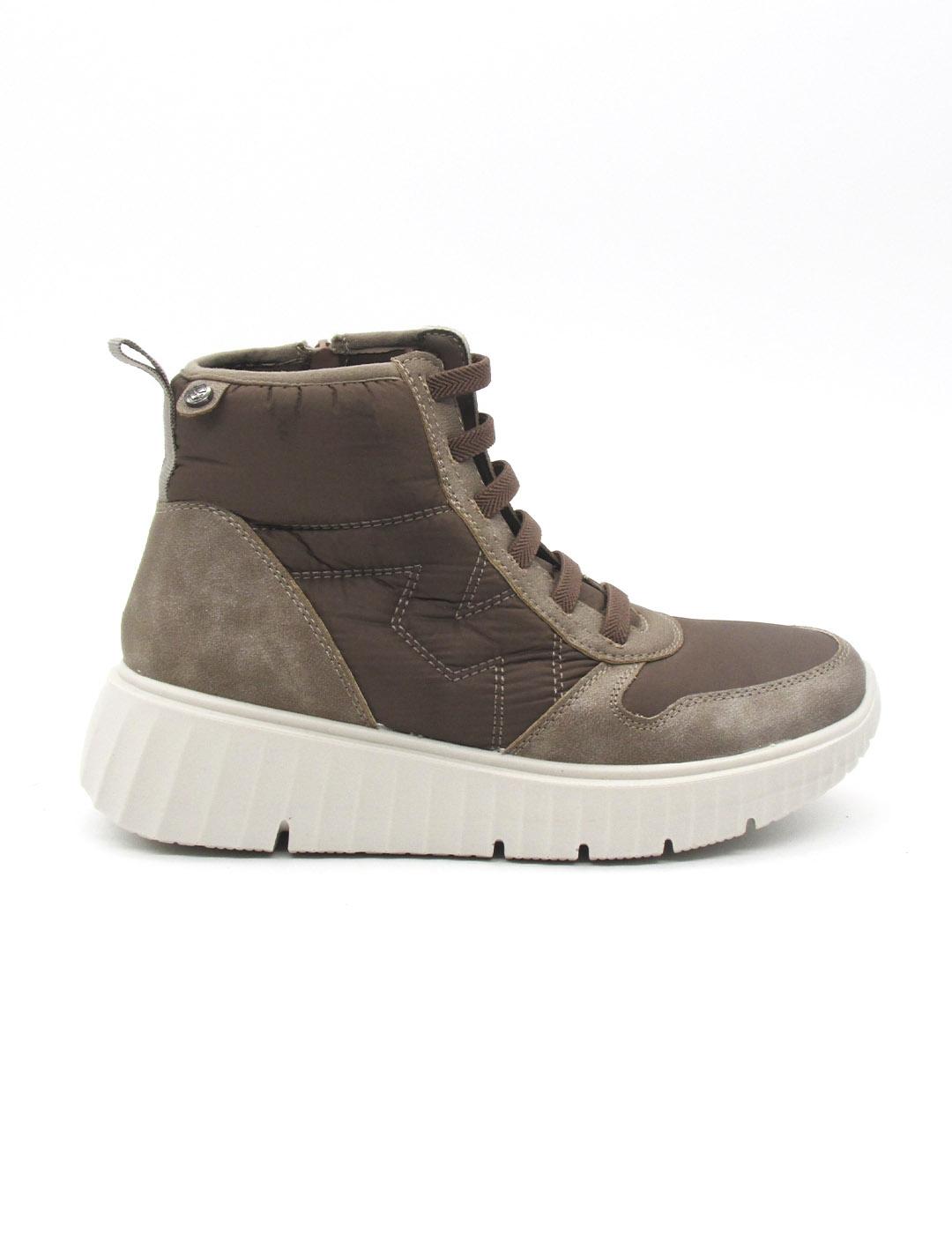 Botín Mysoft 24M632 taupe para mujer