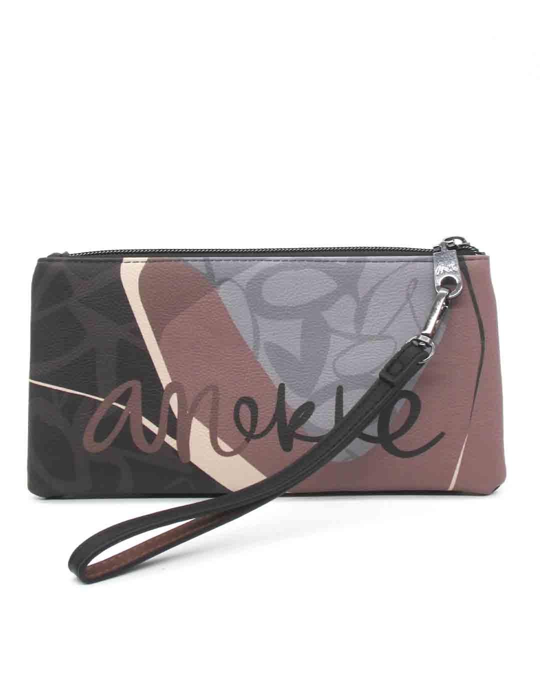 Billetero Anekke 39789-023 negro para mujer