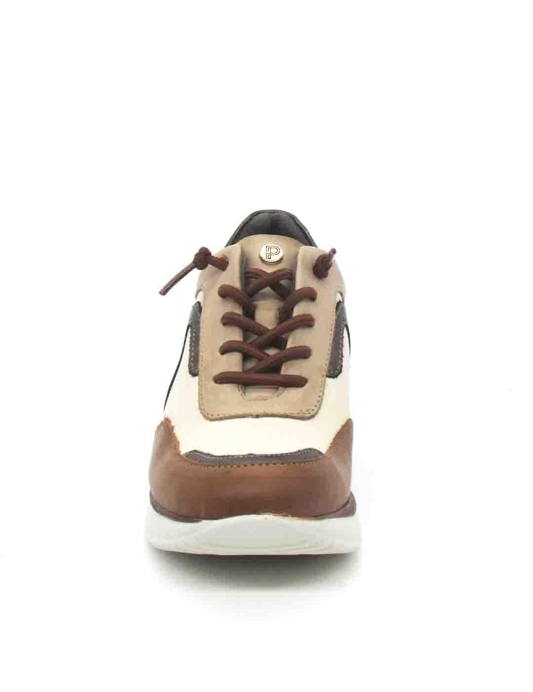 Zapato deportivo Pitillos 10212 cuero para mujer