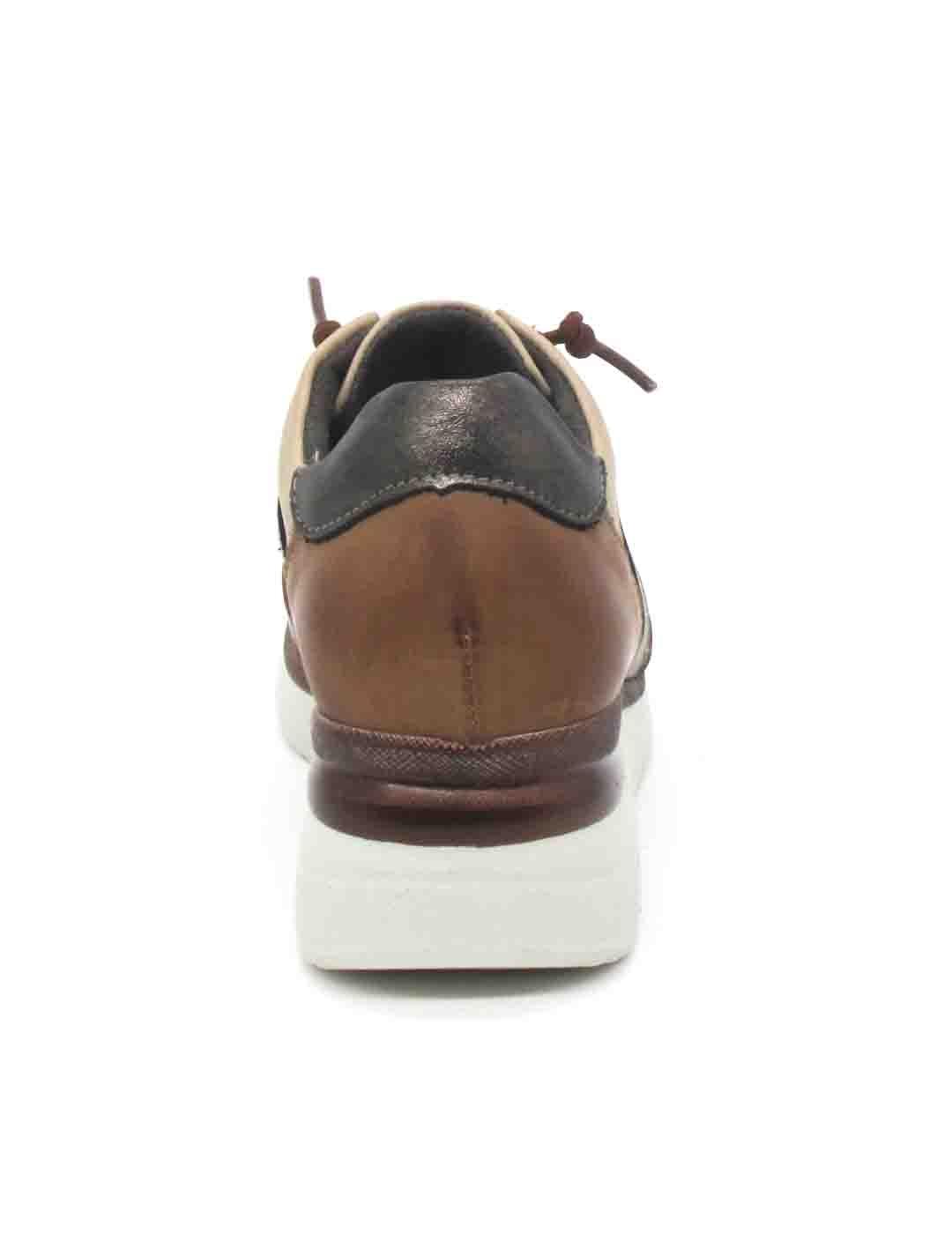 Zapato deportivo Pitillos 10212 cuero para mujer