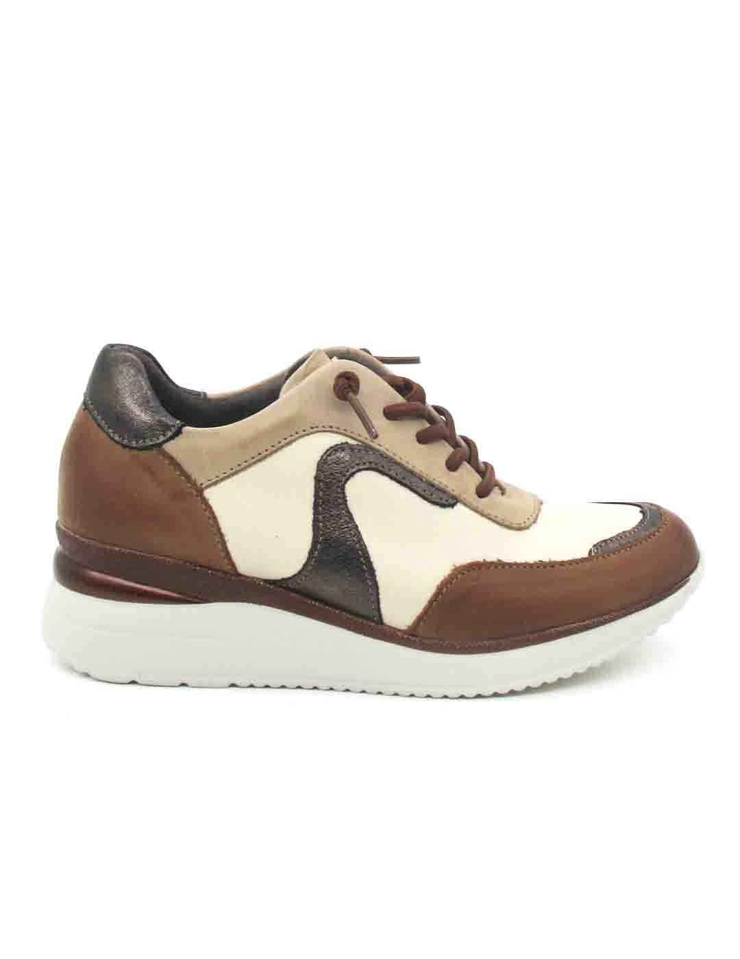 Zapato deportivo Pitillos 10212 cuero para mujer