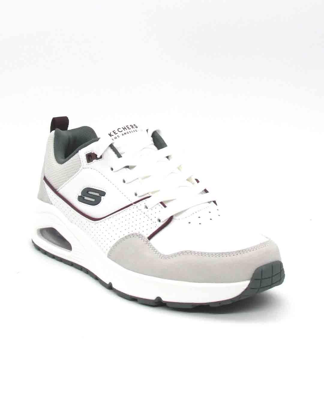 Zapatilla Skechers Uno - Retro One bco/gris