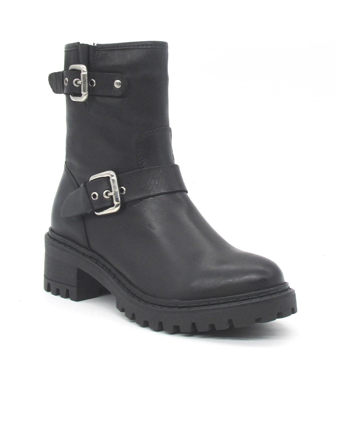 Botín Creator IB23573 hebillas negro para mujer