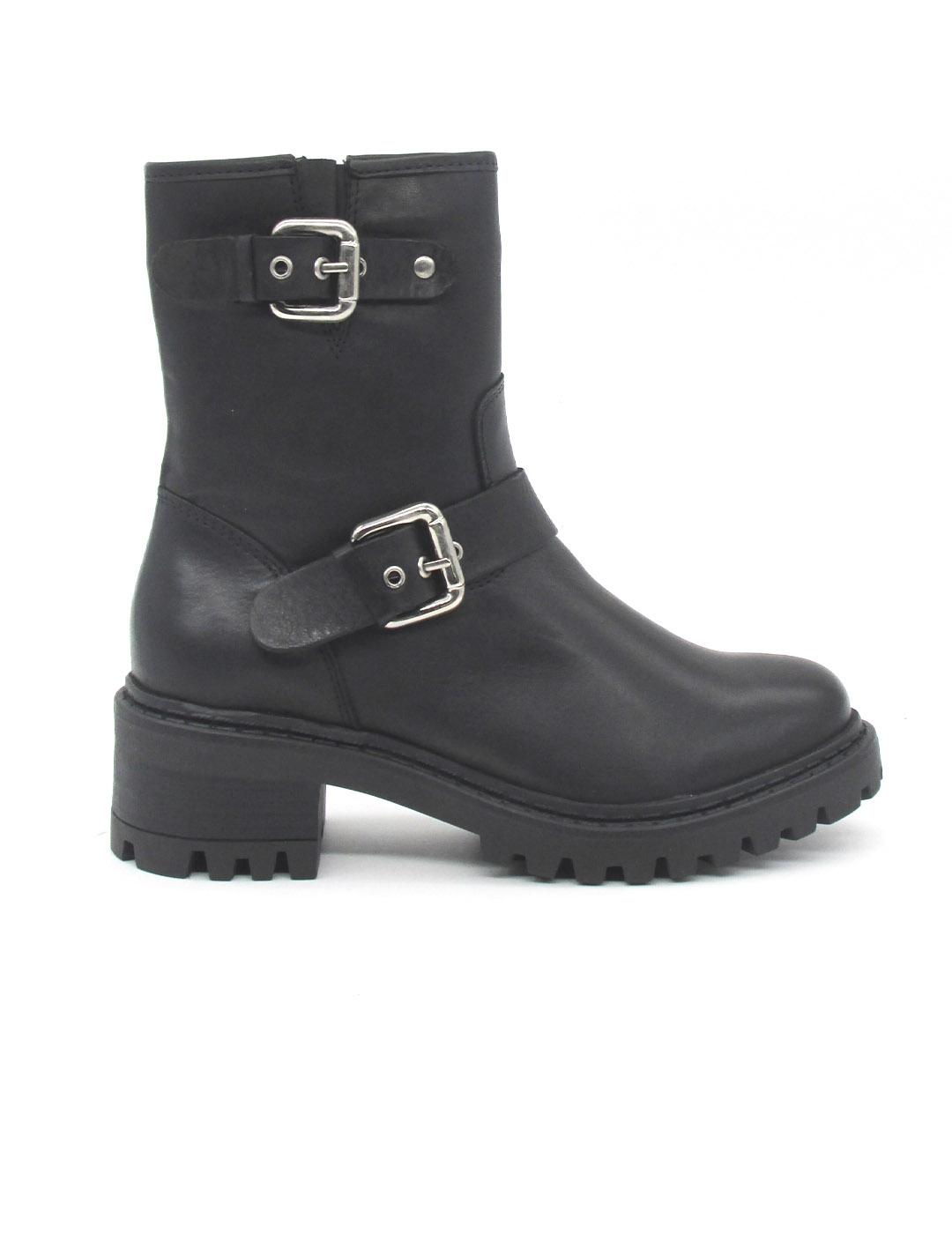 Botín Creator IB23573 hebillas negro para mujer