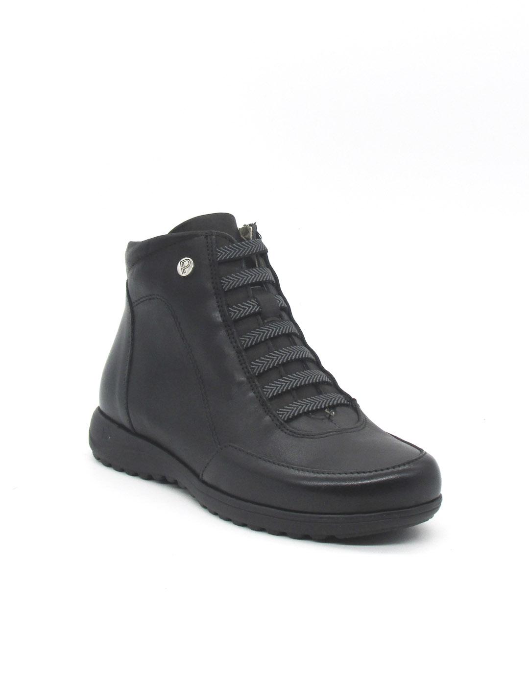 Botín Pitillos 118 negro de cremallera para mujer