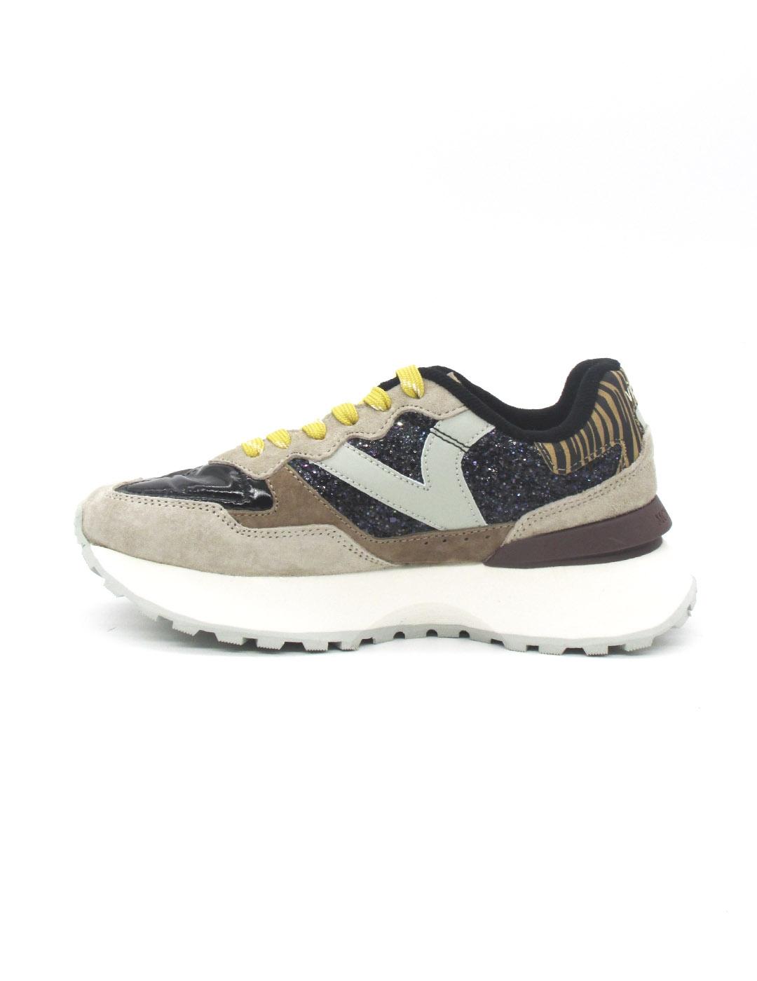 Zapatillas Victoria 8807103 negro para mujer