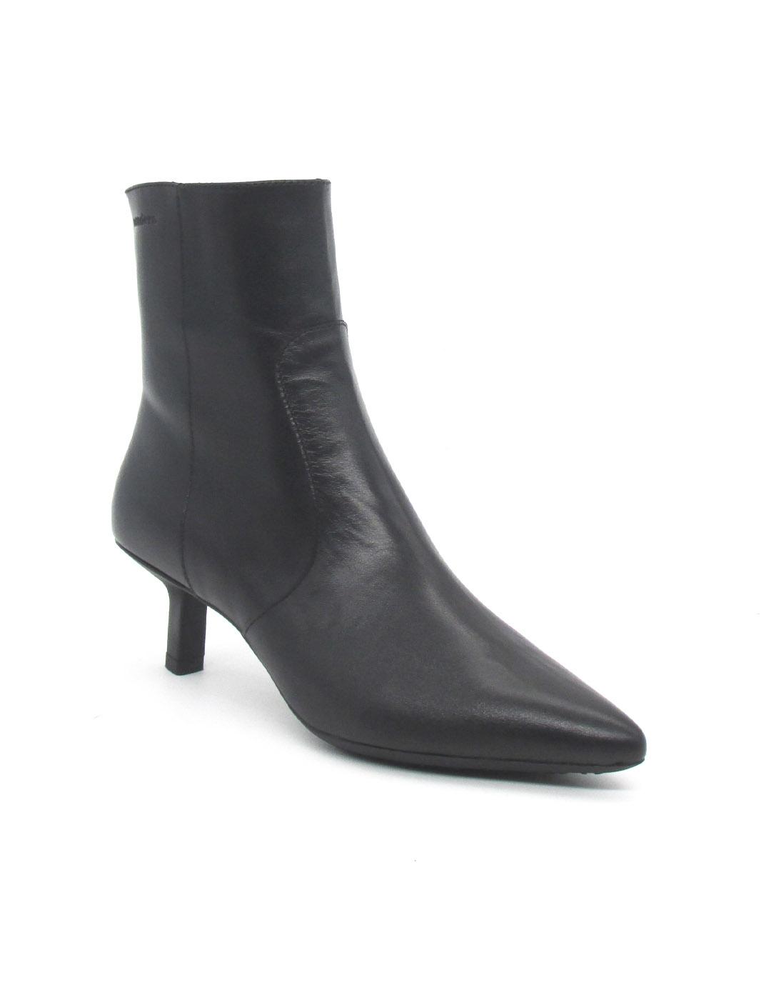 Botín Wonders G7111 negro de tacón para mujer