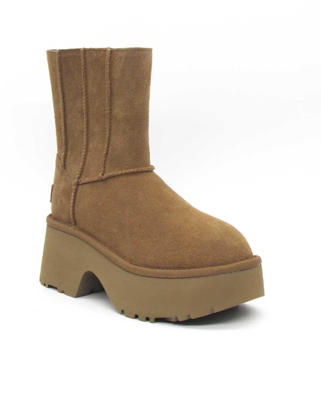 Bota UGG 1158313 camel con tacón para mujer