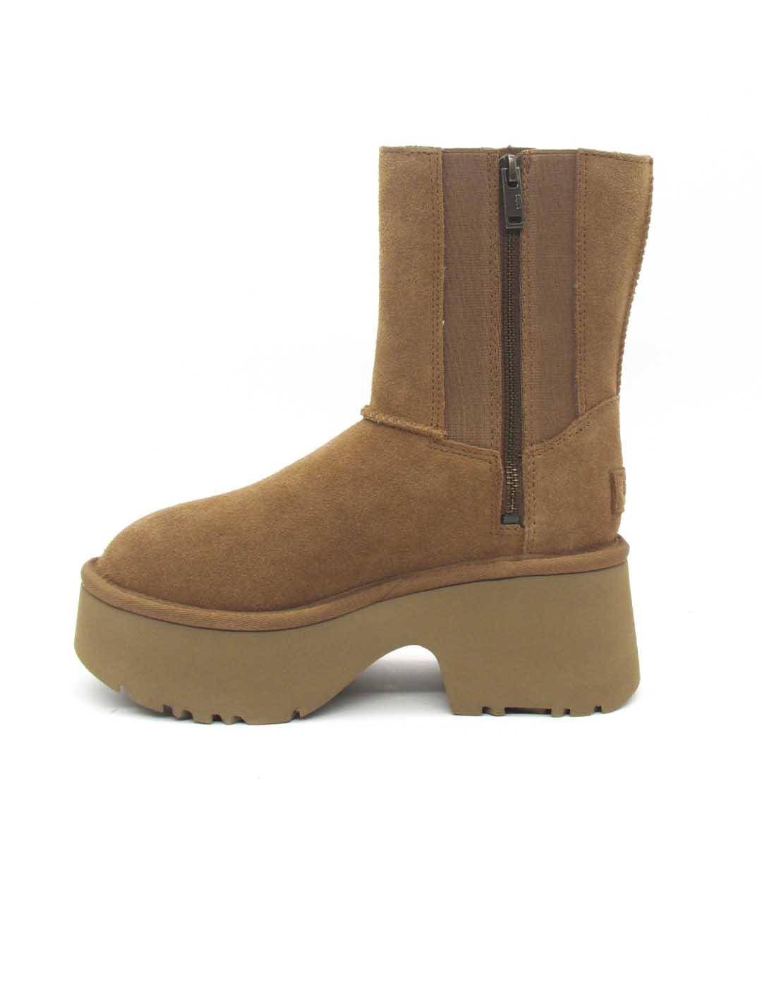 Bota UGG 1158313 camel con tacón para mujer