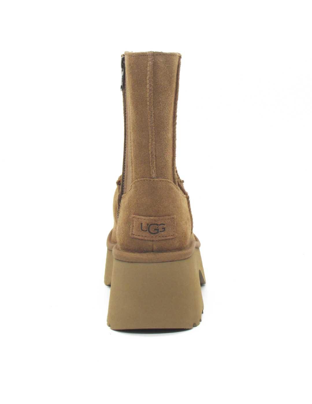 Bota UGG 1158313 camel con tacón para mujer