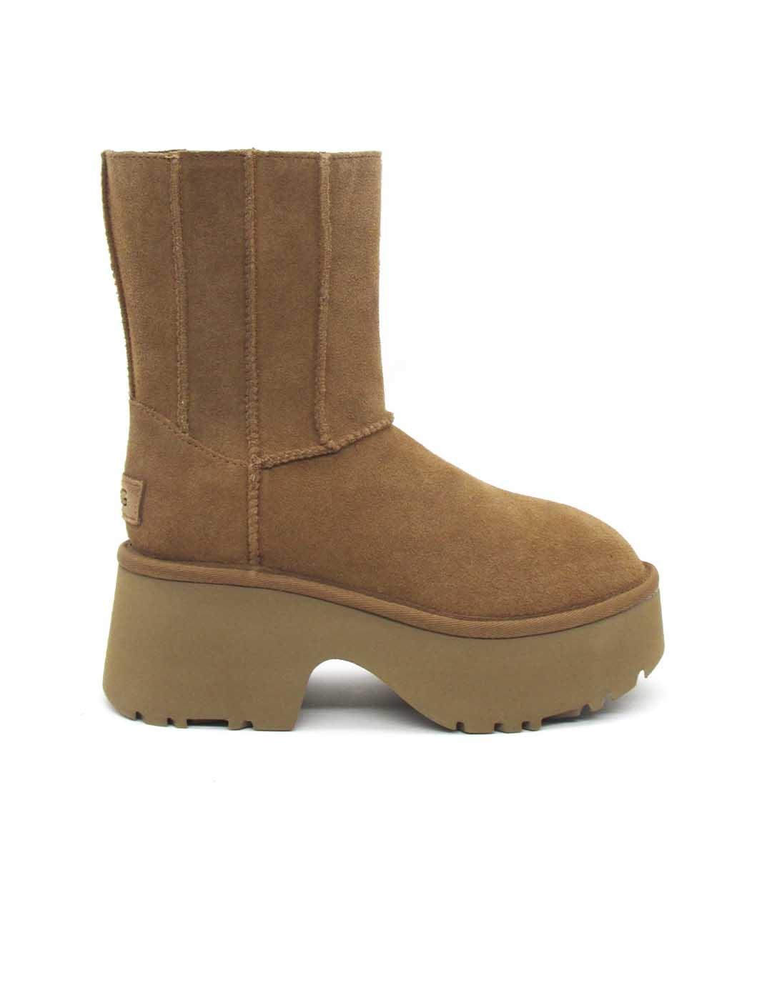 Bota UGG 1158313 camel con tacón para mujer