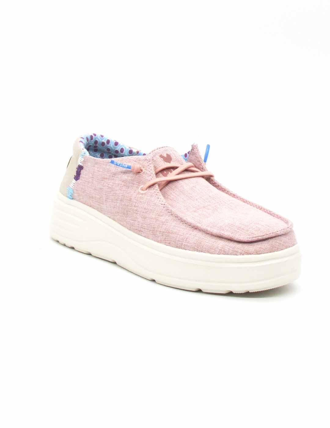 Nautico Pitas POPPY de color rosa para mujer