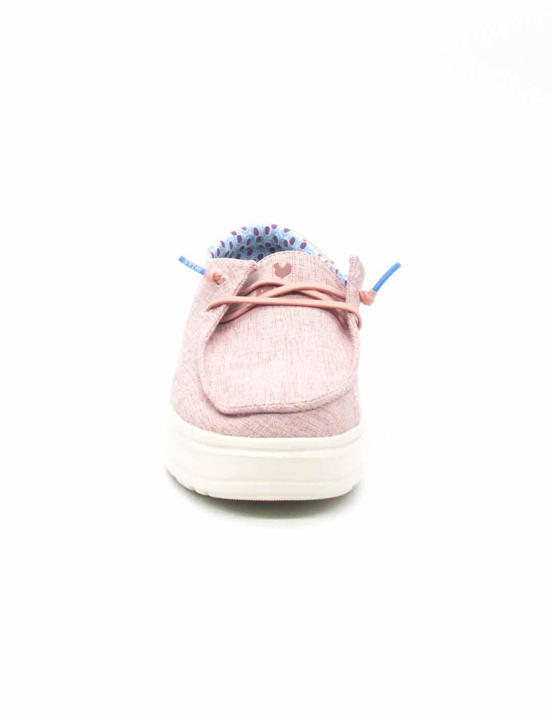 Nautico Pitas POPPY de color rosa para mujer