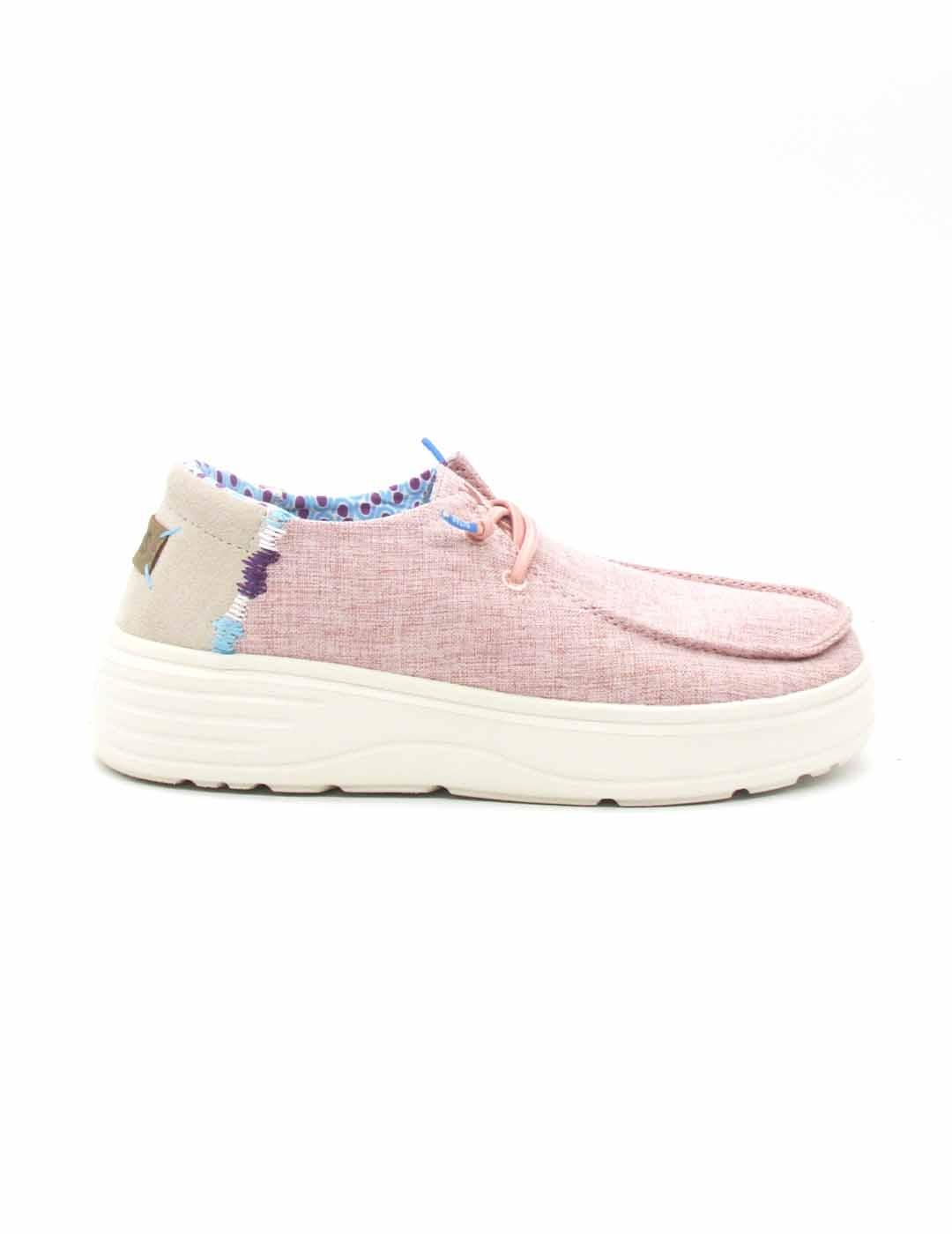 Nautico Pitas POPPY de color rosa para mujer