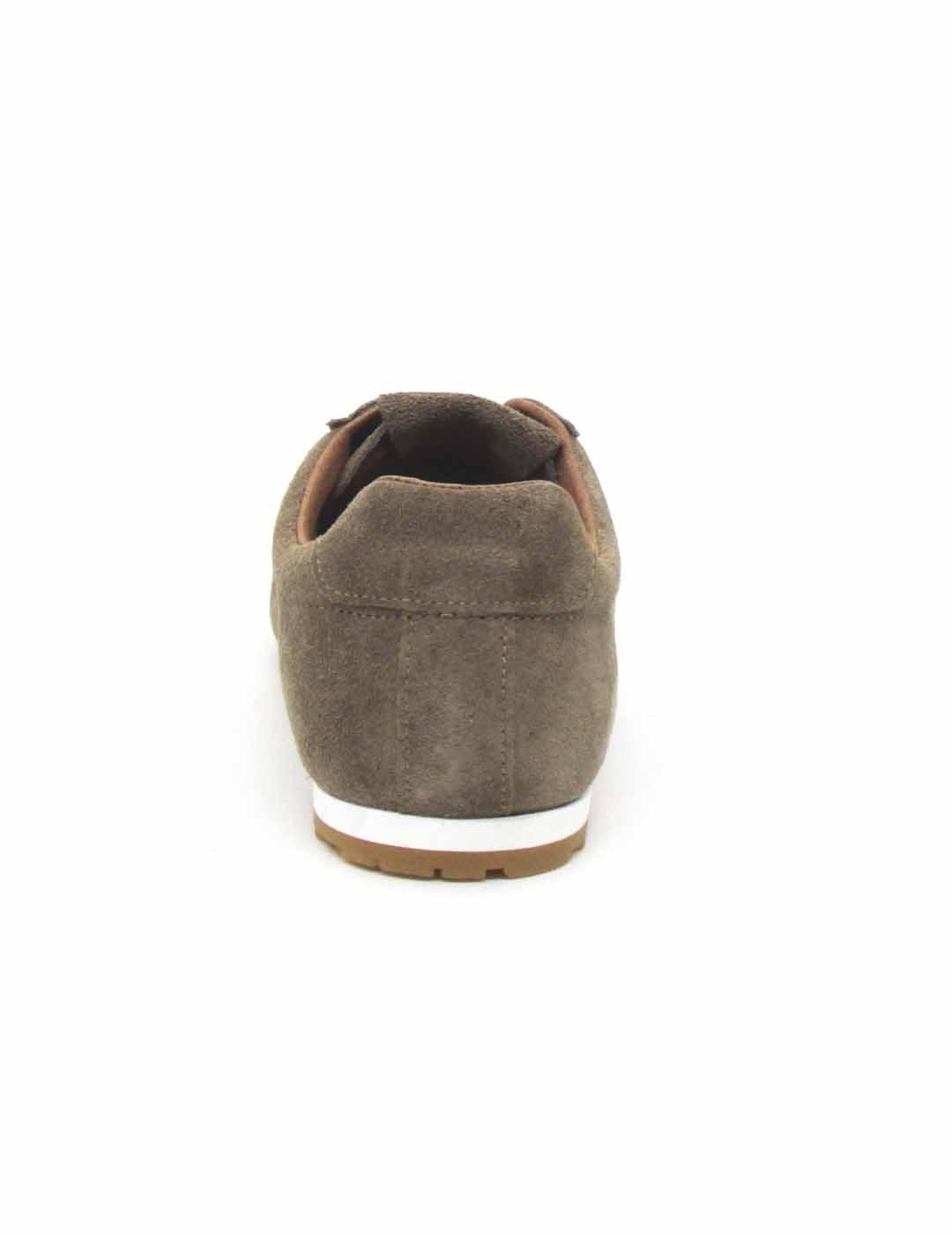 Zapato deportivo Creator S-4159 con cordón color taupe mujer