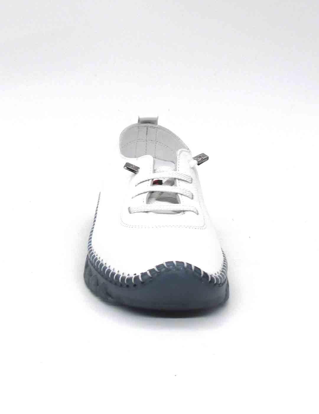 511601/30 ZAPATO DEPORTIVO BLANCO ELASTICO